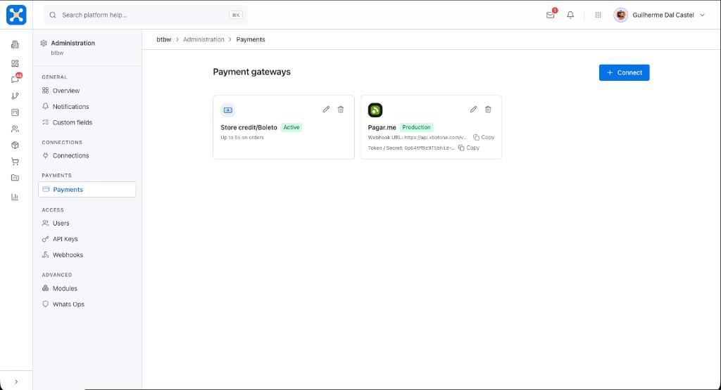 xbot connects the retail stack.